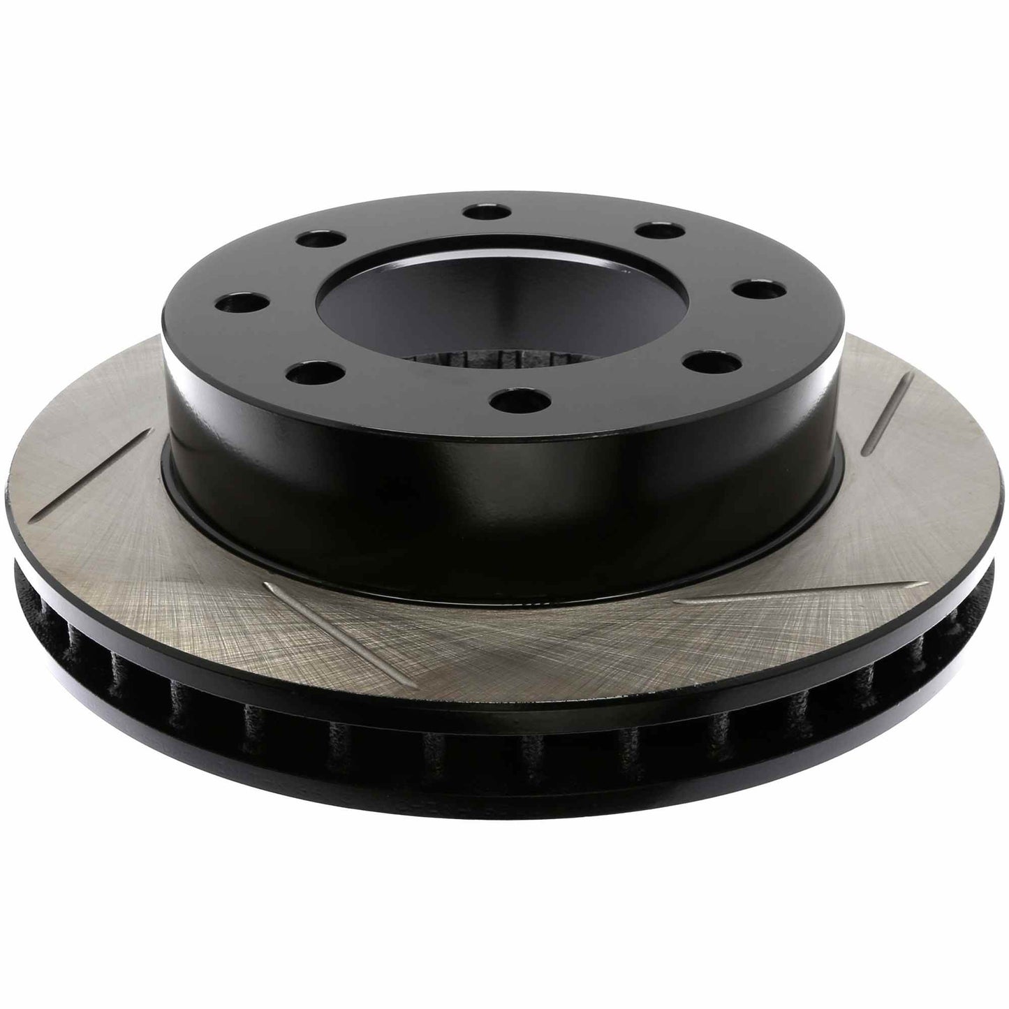 StopTech PowerSlot 02-08 Chevy Avalanche / 99-06 Silverado Left Front Slotted Rotor 126.66042SL
