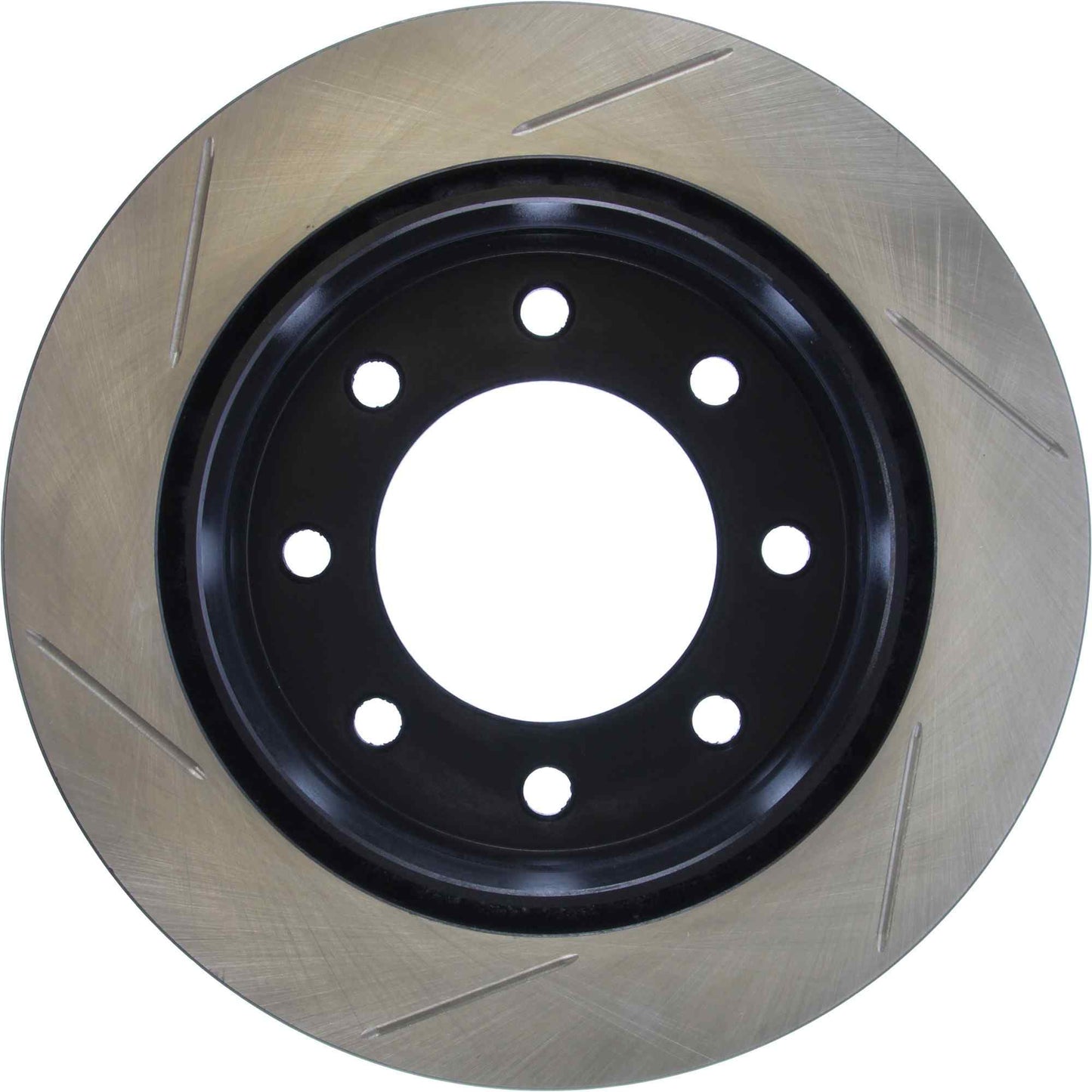 StopTech Sport Slotted Brake Rotor; Rear Left