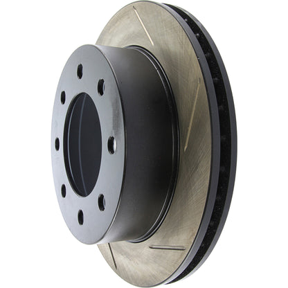 StopTech Sport Slotted Brake Rotor; Rear Left