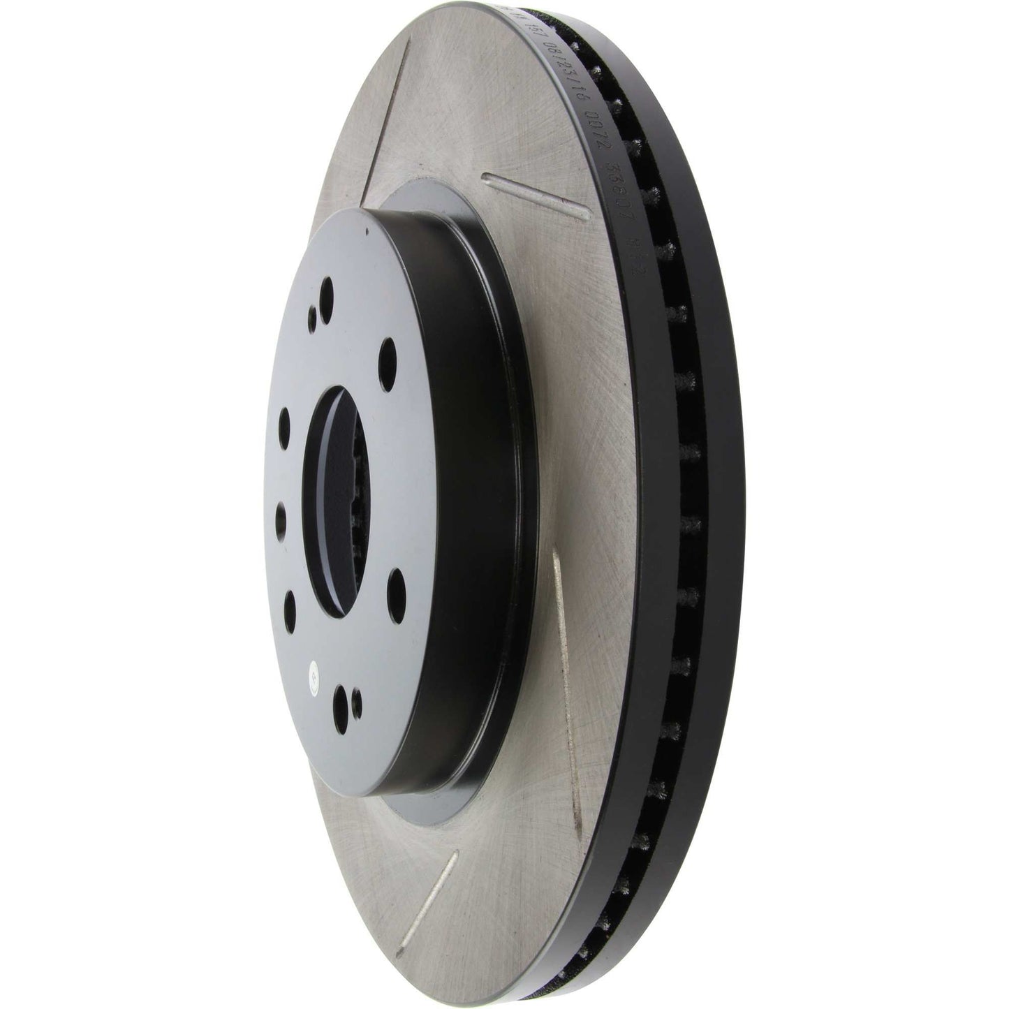 StopTech Sport Slotted Brake Rotor; Front Right