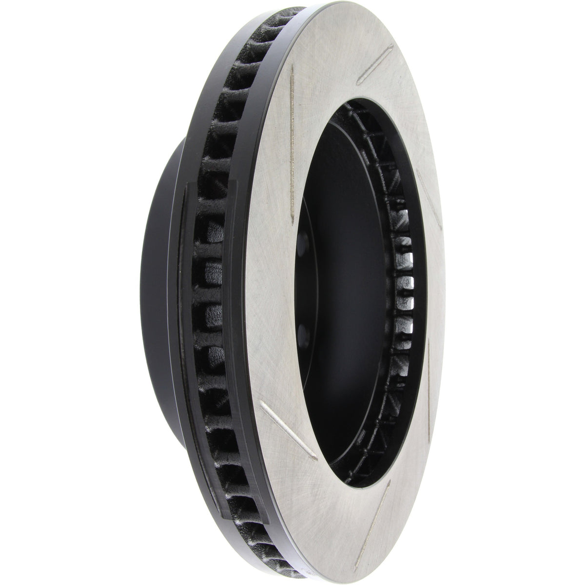 StopTech Sport Slotted Brake Rotor; Front Left