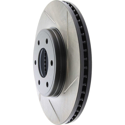 StopTech Power Slot 06-08 Chevy Trailblazer 6.0L SS / 08 Saab 9-7X 6.0L Slotted Front Left Rotor 126.66064SL