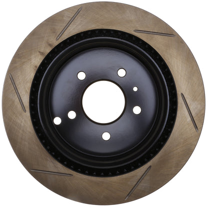 StopTech Sport Slotted Brake Rotor; Rear Left