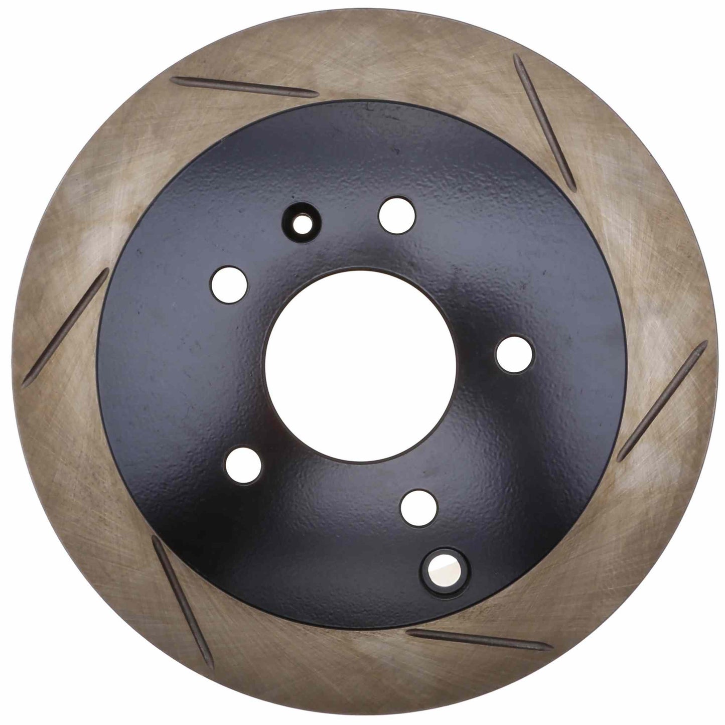 StopTech Sport Slotted Brake Rotor; Rear Left