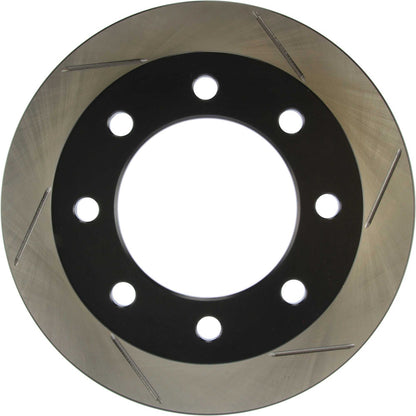 StopTech Sport Slotted Brake Rotor; Rear Left