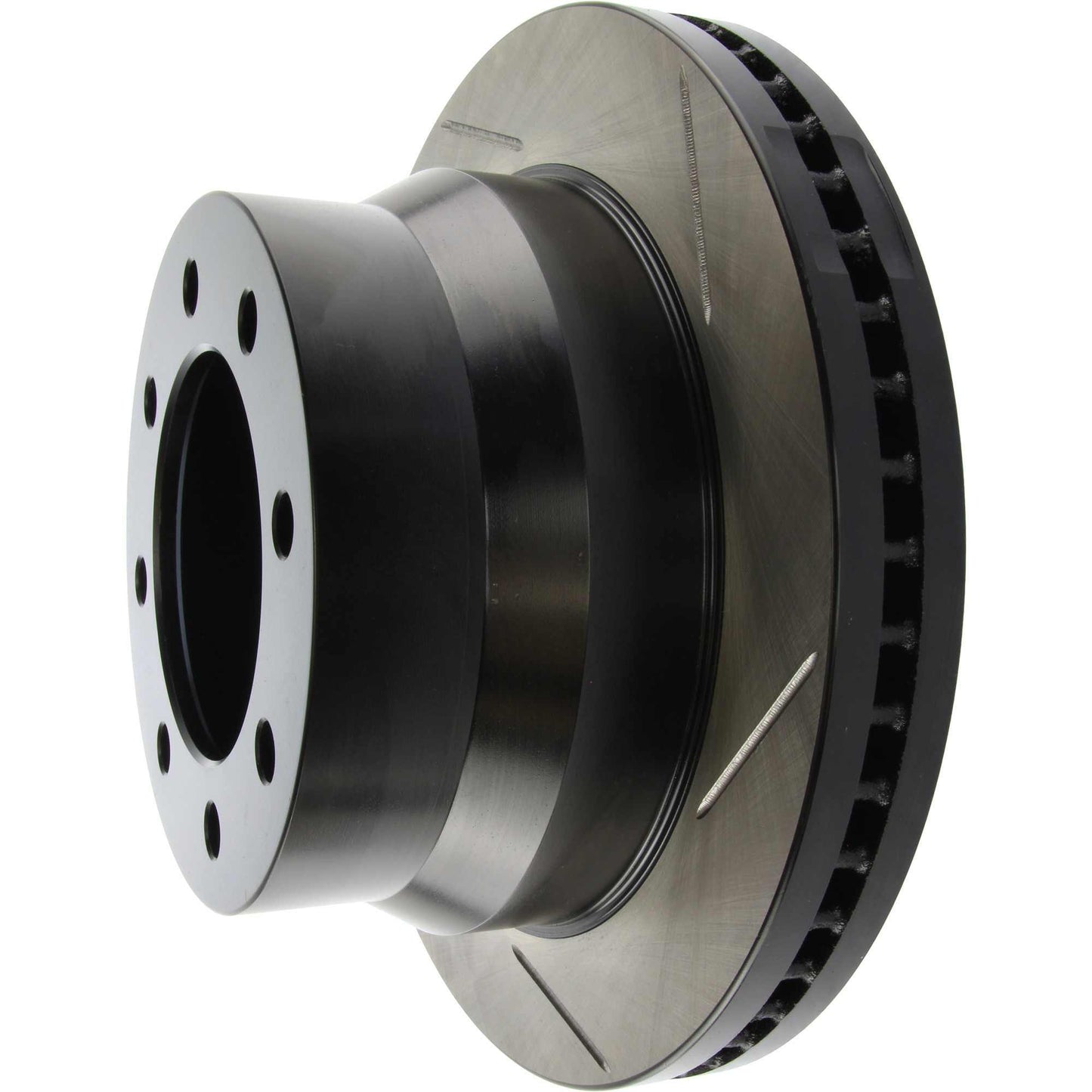 StopTech Sport Slotted Brake Rotor; Rear Left