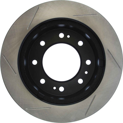 StopTech 11-16 Chevy Silverado Front Left Cryo Slotted Rotor 126.66074CSL