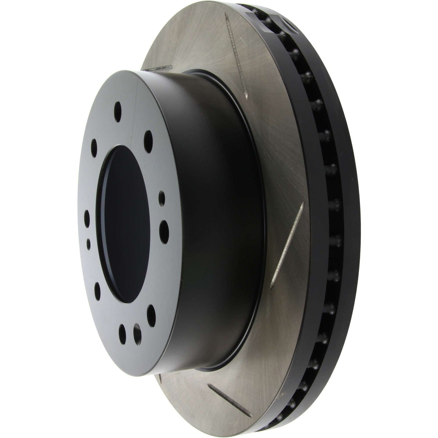 StopTech 11-16 Chevy Silverado Front Left Cryo Slotted Rotor 126.66074CSL