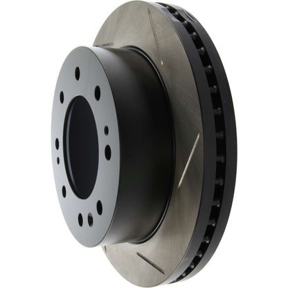 StopTech 11-16 Chevy Silverado Front Left Cryo Slotted Rotor 126.66074CSL
