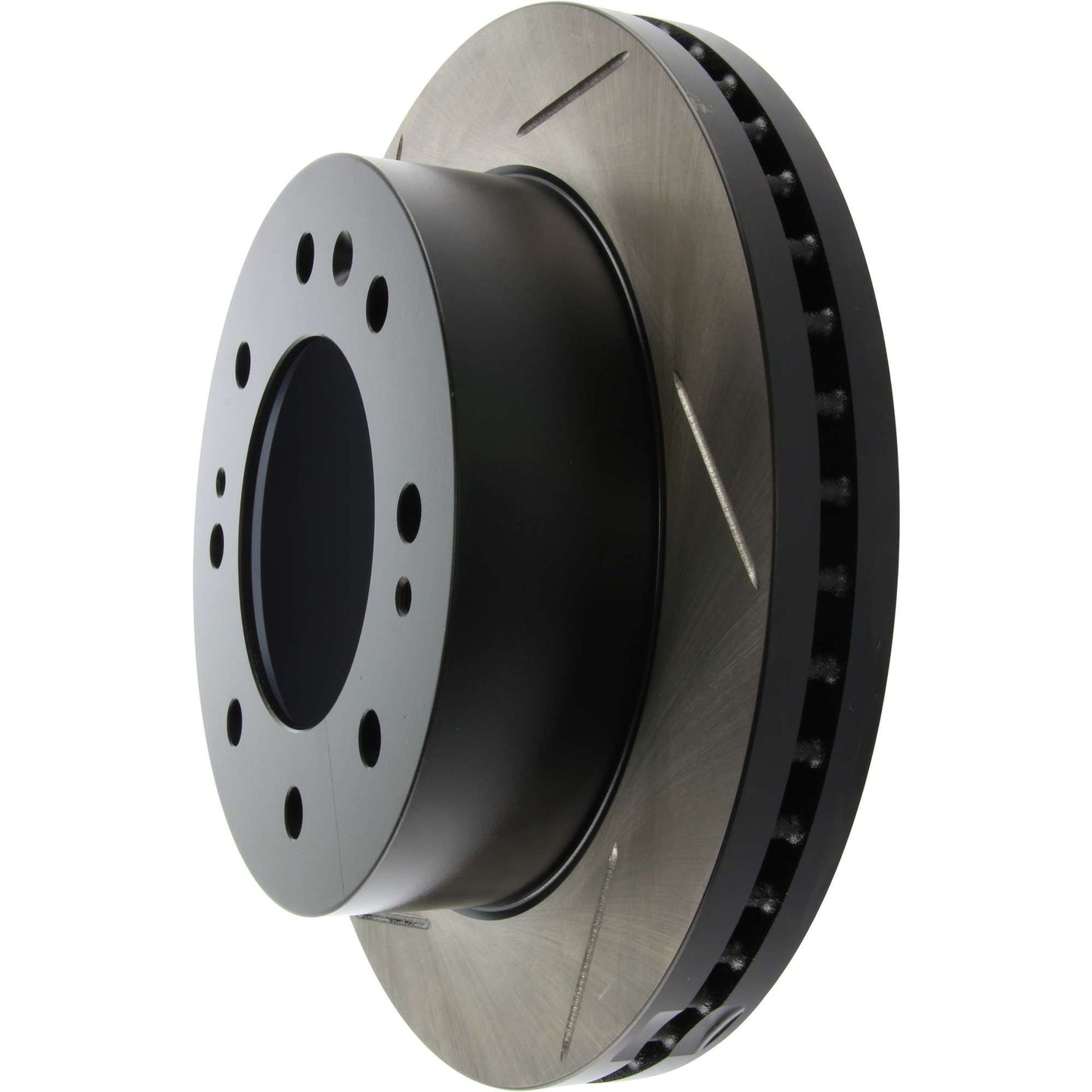 StopTech 11-16 Chevy Silverado Front Right Cryo Slotted Rotor 126.66074CSR
