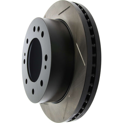 StopTech 11-16 Chevy Silverado Front Right Cryo Slotted Rotor 126.66074CSR