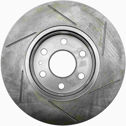 StopTech Power Slot 15-19 Chevrolet Colorado / 15-19 GMC Canyon Front Right Slotted Rotor 126.66078SR