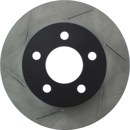 StopTech 97-99 Jeep Wrangler TJ Front Right Cryo Slotted Sport Brake Rotor 126.67022CSR