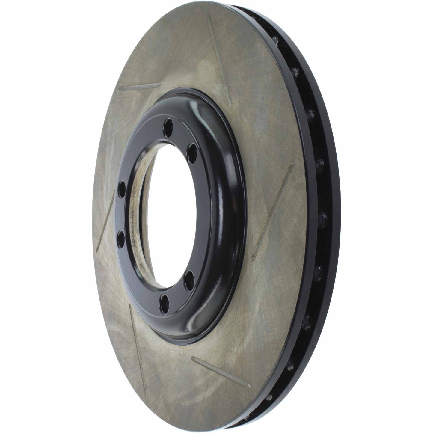 StopTech Sport Slotted Brake Rotor; Front And Rear Left