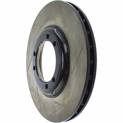 StopTech Sport Slotted Brake Rotor; Front And Rear Left