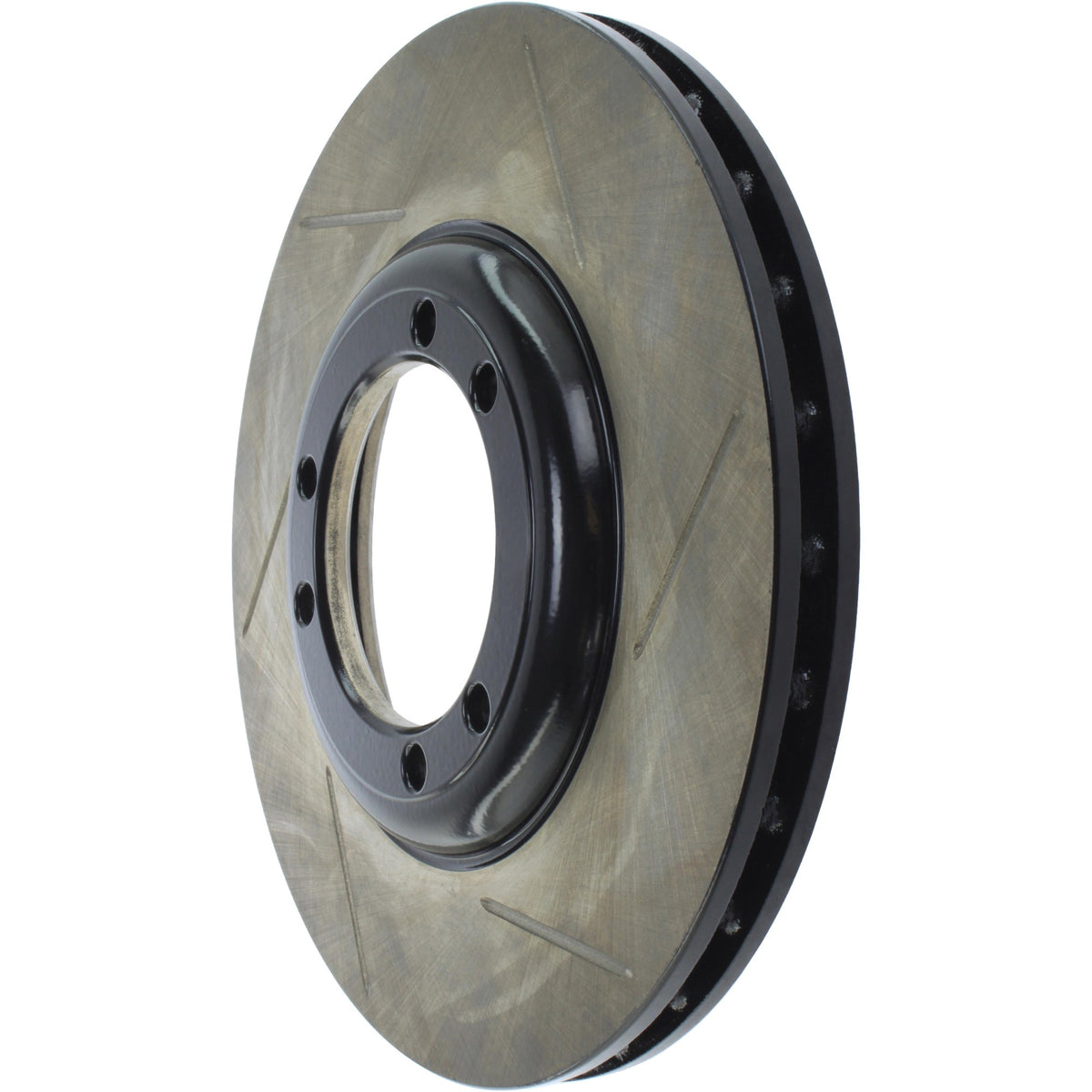 StopTech Sport Slotted Brake Rotor; Front And Rear Left