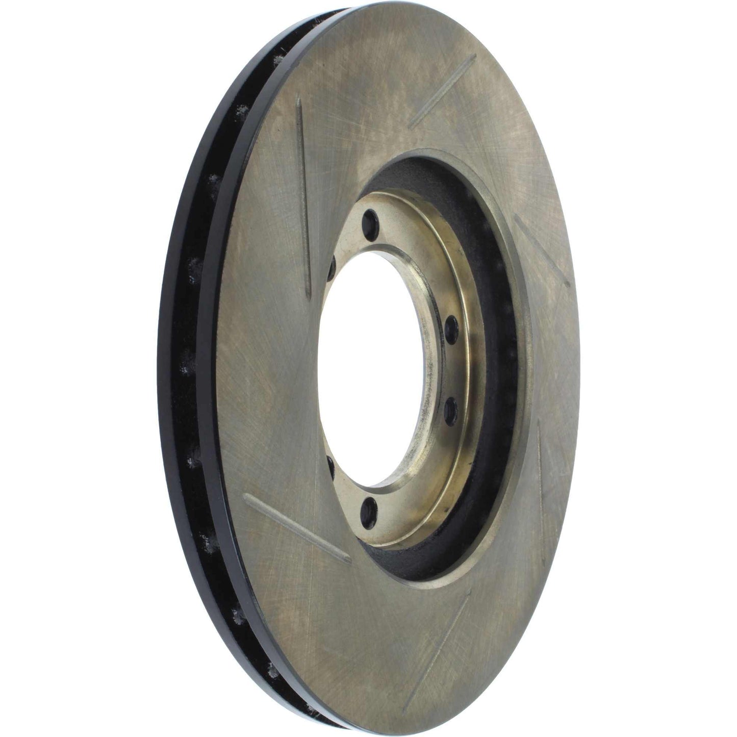 StopTech Sport Slotted Brake Rotor; Front And Rear Left