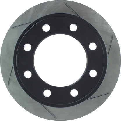 StopTech Sport Slotted Brake Rotor; Rear Left