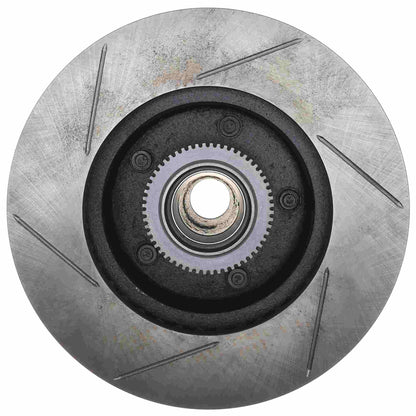 StopTech Sport Slotted Brake Rotor; Front Left