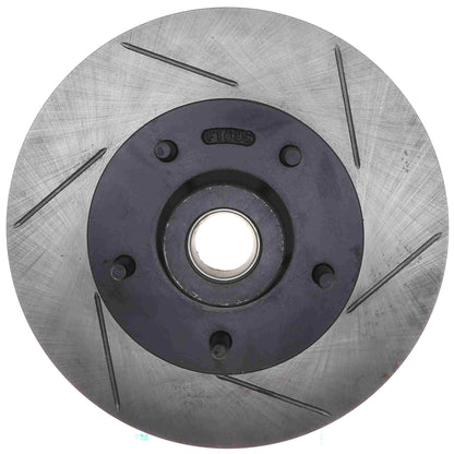 StopTech Sport Slotted Brake Rotor; Front Left