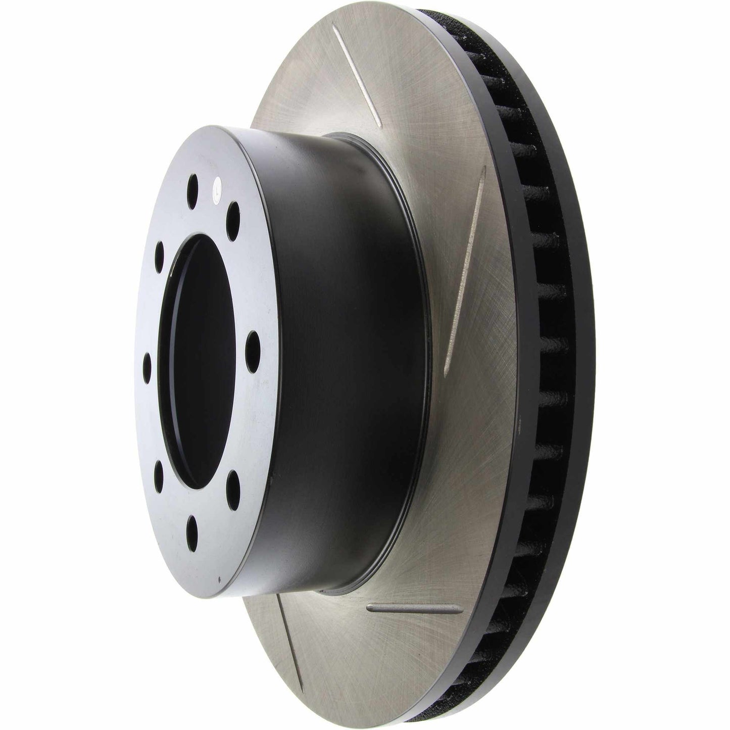 StopTech Sport Slotted Brake Rotor; Front Left
