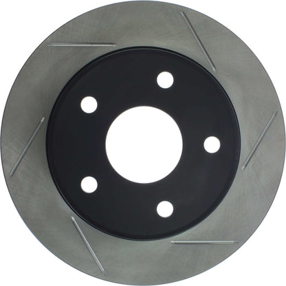 StopTech Power Slot 05-10 Dodge Dakota 2WD/4WD Front Left Slotted Rotor 126.67065SL