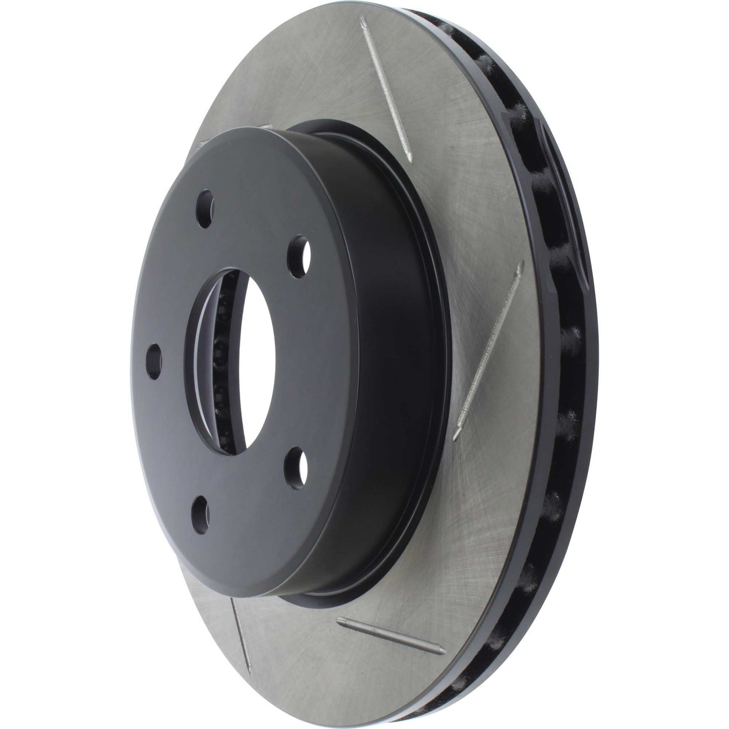 StopTech Power Slot 05-10 Dodge Dakota 2WD/4WD Front Left Slotted Rotor 126.67065SL