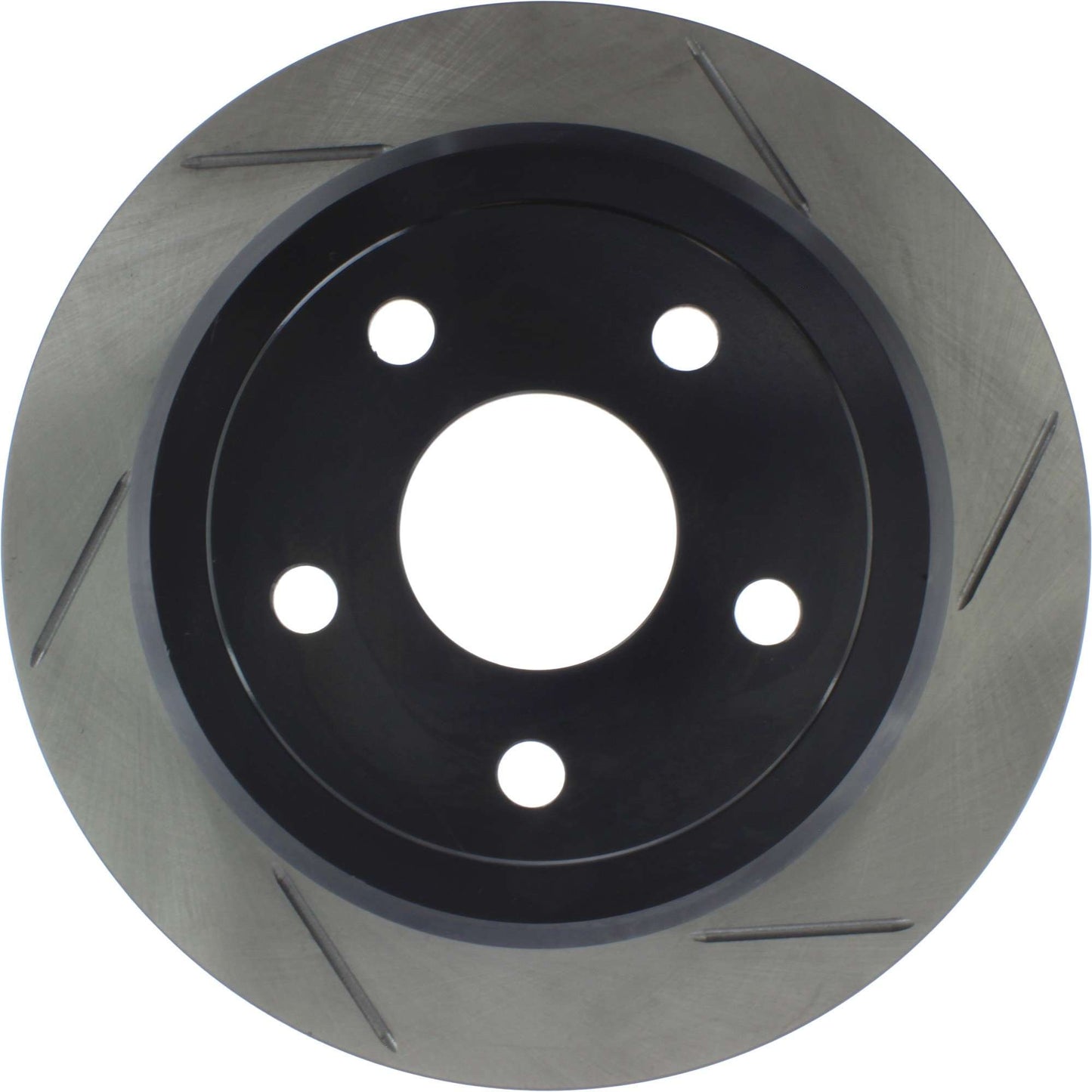 StopTech 07-18 Jeep Wrangler Cryo Slotted Rear Left Sport Brake Rotor 126.67067CSL