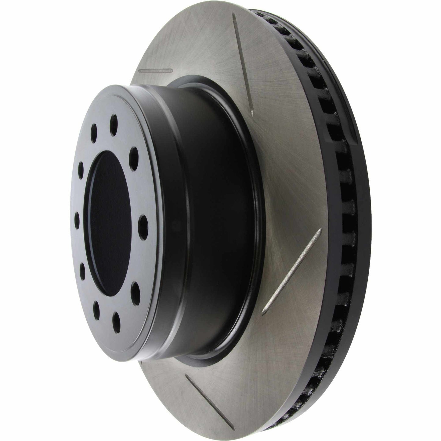 StopTech 08-10 Dodge Ram 4500 / 5500 Slotted Left Front Brake Rotor 126.67070SL