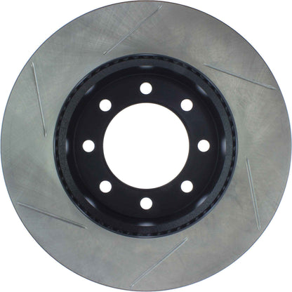 StopTech 09-12 Dodge Ram 2500 PU 2WD/4WD / 09-12 Ram 3500 PU 4WD Slotted Left Front CRYO Brake Roto 126.67072CSL