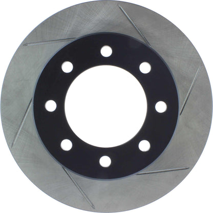 StopTech 09-12 Dodge Ram 2500 PU 2WD/4WD / 09-12 Ram 3500 PU 4WD Slotted Left Front CRYO Brake Roto 126.67072CSL