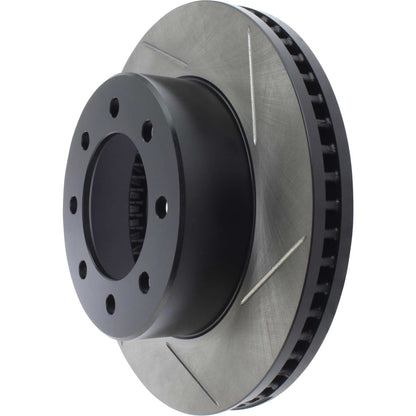 StopTech 09-12 Dodge Ram 2500 PU 2WD/4WD / 09-12 Ram 3500 PU 4WD Slotted Left Front CRYO Brake Roto 126.67072CSL