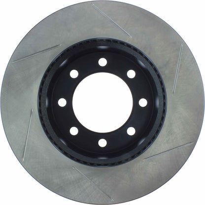 StopTech 09-12 Dodge Ram 2500 PU 2WD/4WD / 09-12 Ram 3500 PU 4WD Slotted Right Front CRYO Brake Rot 126.67072CSR