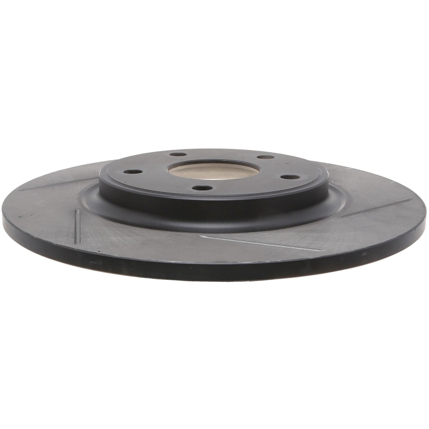 StopTech 12-18 Dodge Journey / Grand Caravan Rear Left Sport Slotted Rotor 126.67075SL