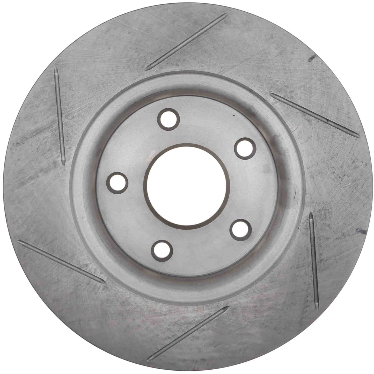 StopTech 12-18 Dodge Journey / Grand Caravan Rear Left Sport Slotted Rotor 126.67075SL
