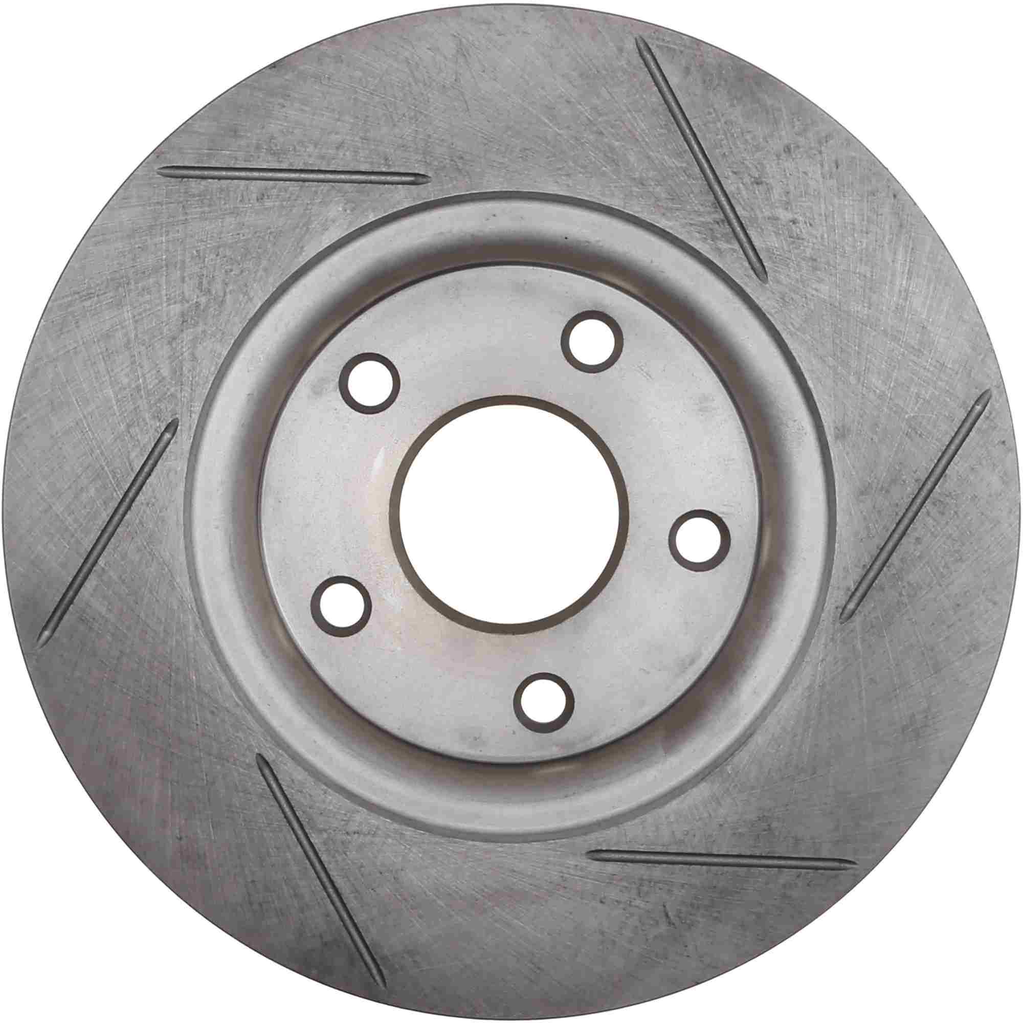 StopTech 12-18 Dodge Journey / Grand Caravan Rear Right Sport Slotted Rotor 126.67075SR