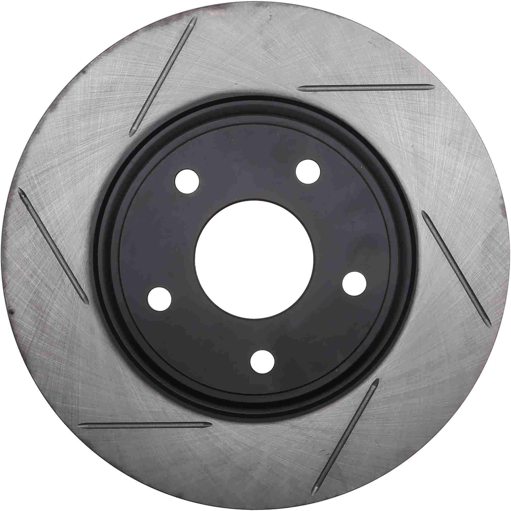 StopTech 12-18 Dodge Journey / Grand Caravan Rear Right Sport Slotted Rotor 126.67075SR