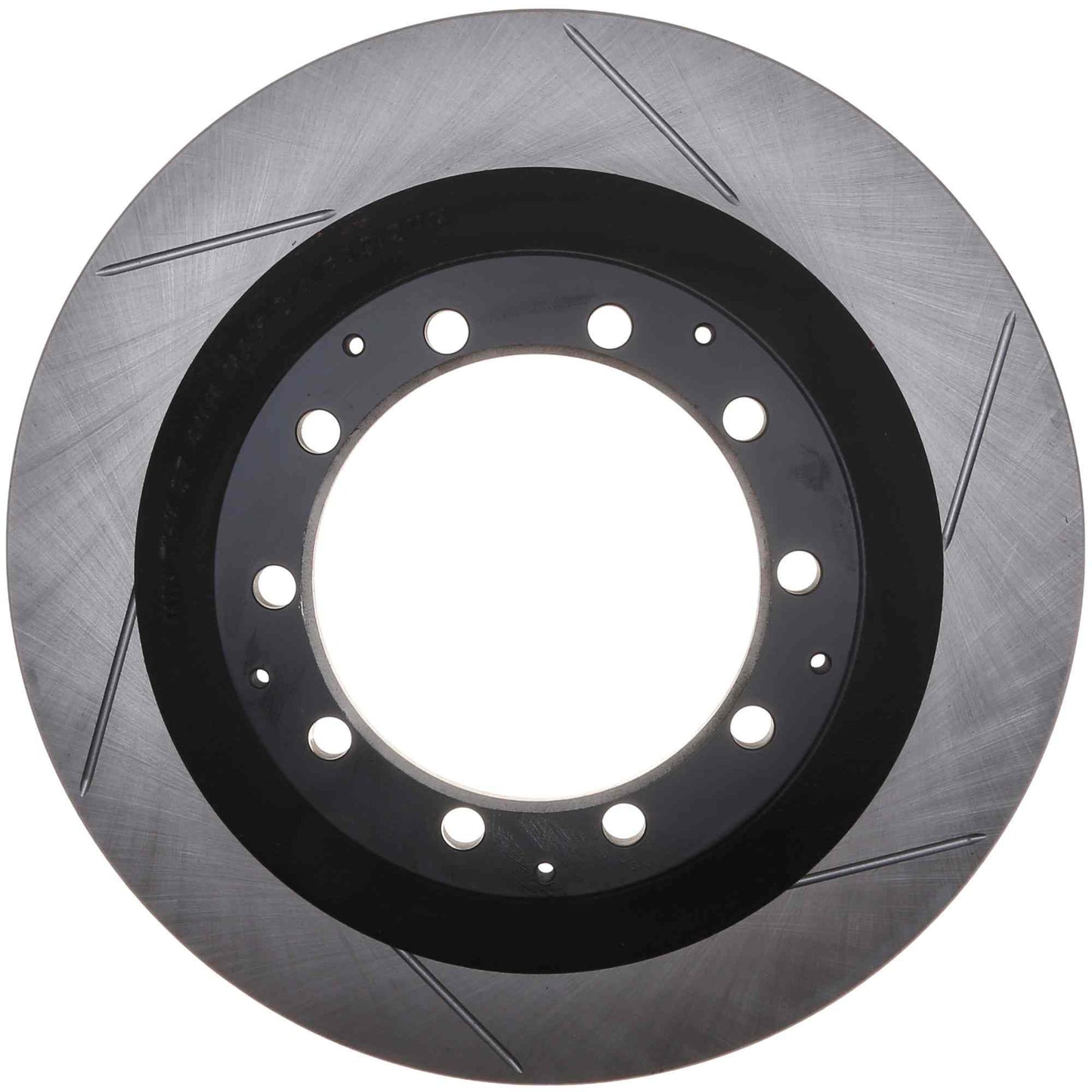 StopTech Sport Slotted Brake Rotor; Front And Rear Left