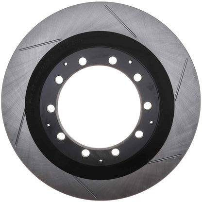 StopTech Sport Slotted Brake Rotor; Front And Rear Left