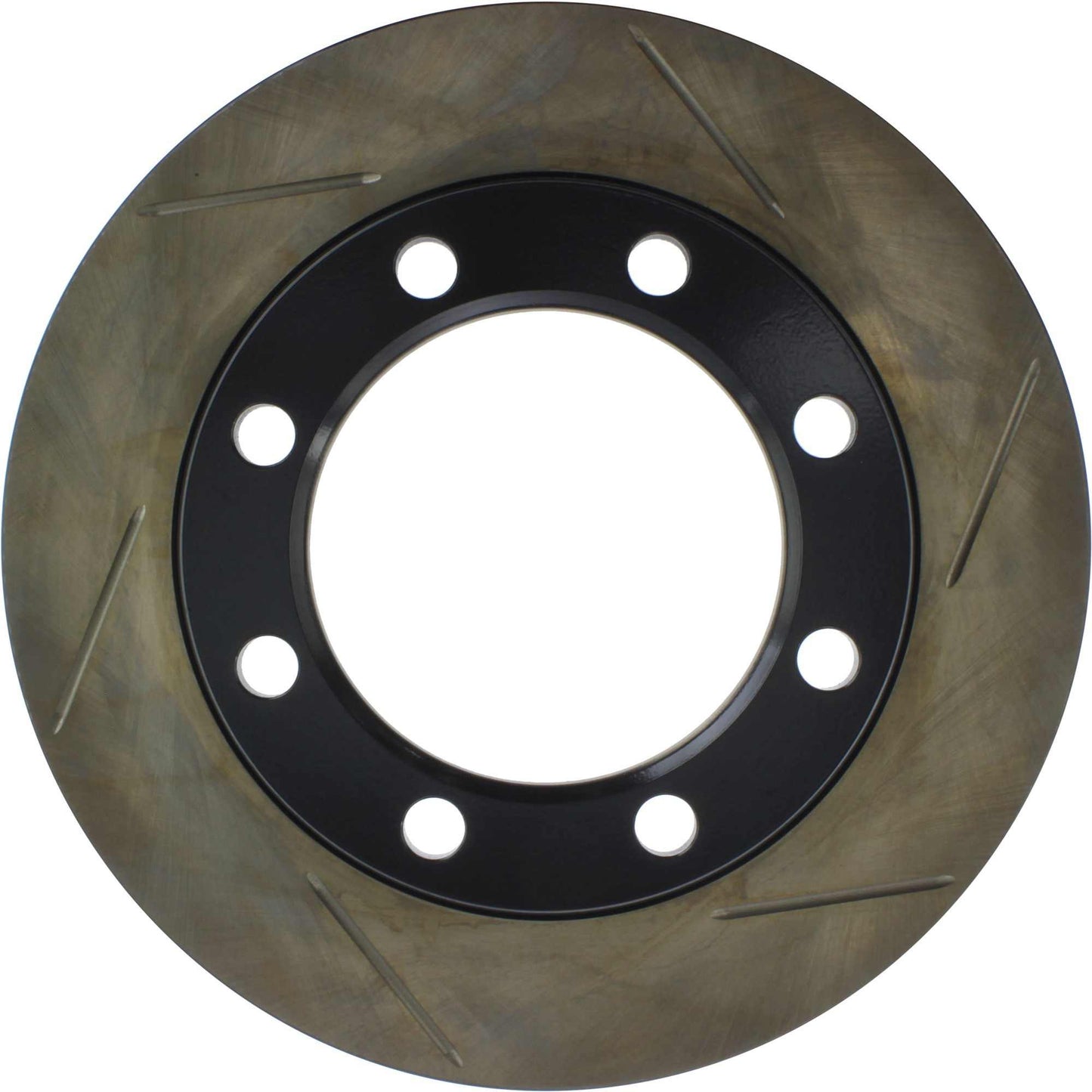 StopTech 71-86 Chevrolet K20 Suburban Cryo Slotted Front Left Sport Brake Rotor 126.68001CSL