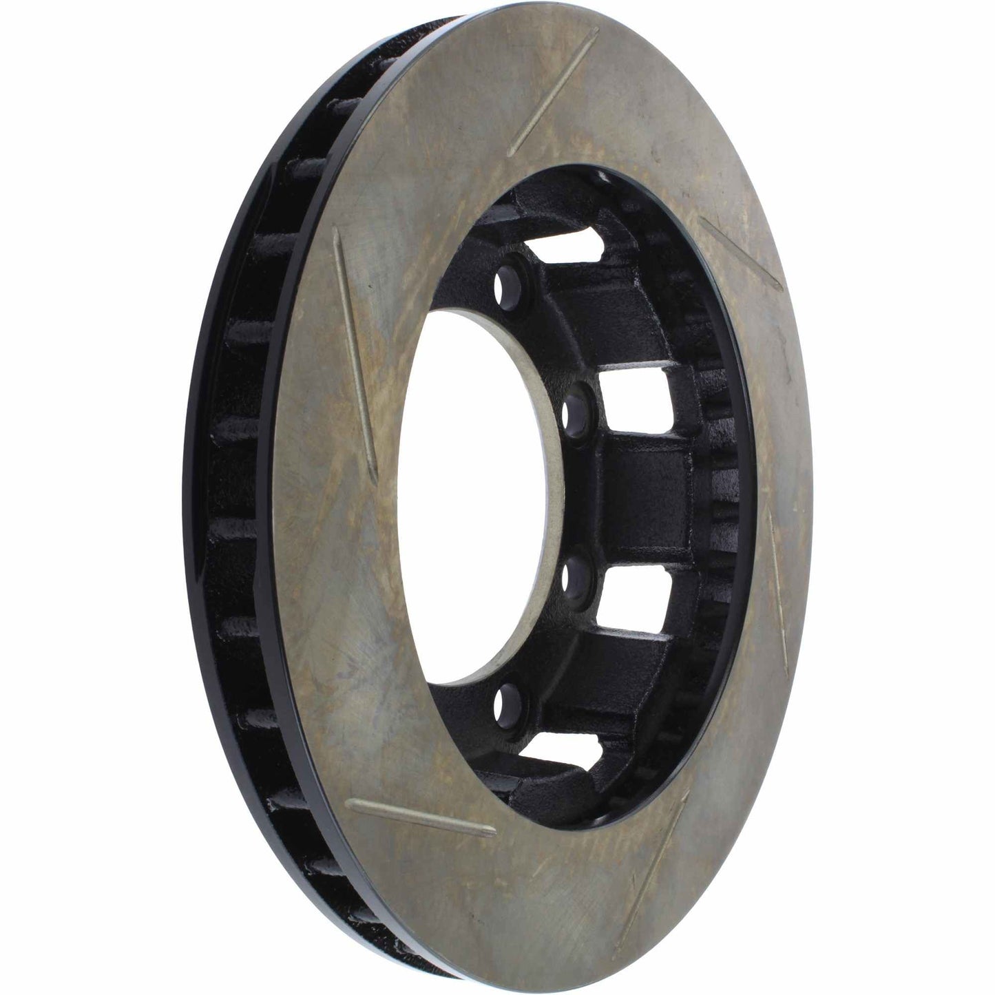 StopTech 71-86 Chevrolet K20 Suburban Cryo Slotted Front Left Sport Brake Rotor 126.68001CSL