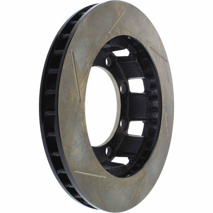 StopTech 71-86 Chevrolet K20 Suburban Cryo Slotted Front Left Sport Brake Rotor 126.68001CSL