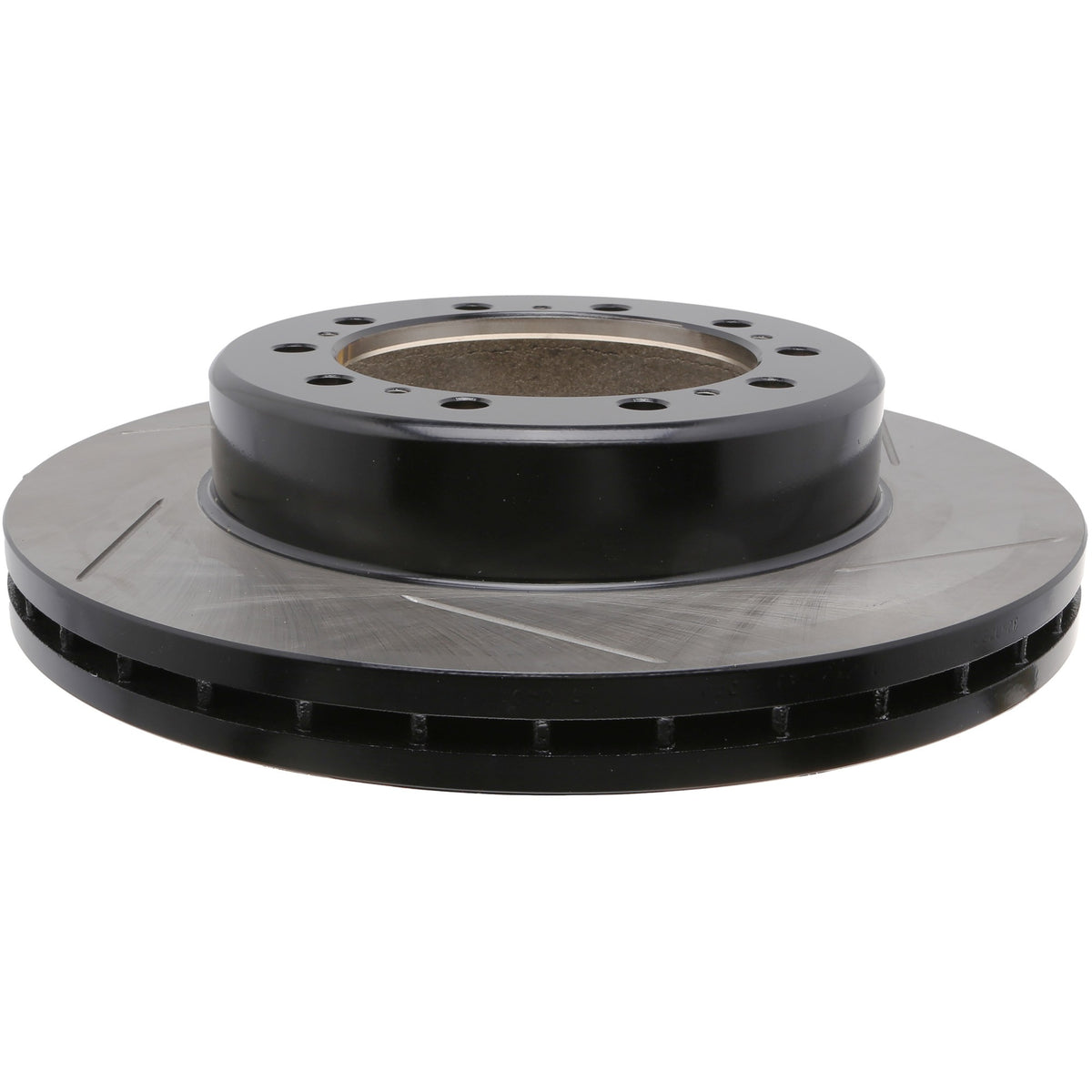 StopTech Sport Slotted Brake Rotor; Front And Rear Left