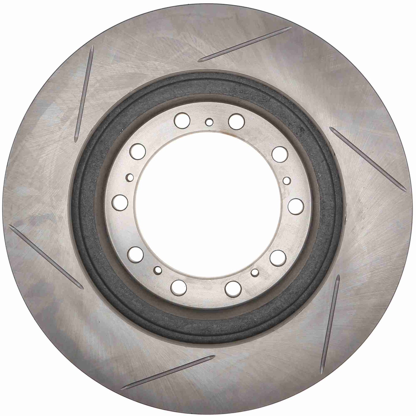 StopTech Sport Slotted Brake Rotor; Front And Rear Left