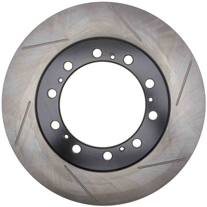 StopTech Sport Slotted Brake Rotor; Front And Rear Left
