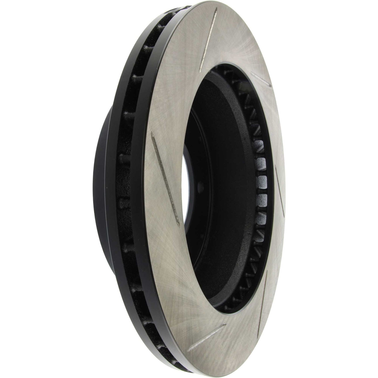 StopTech Sport Slotted Brake Rotor; Front And Rear Left