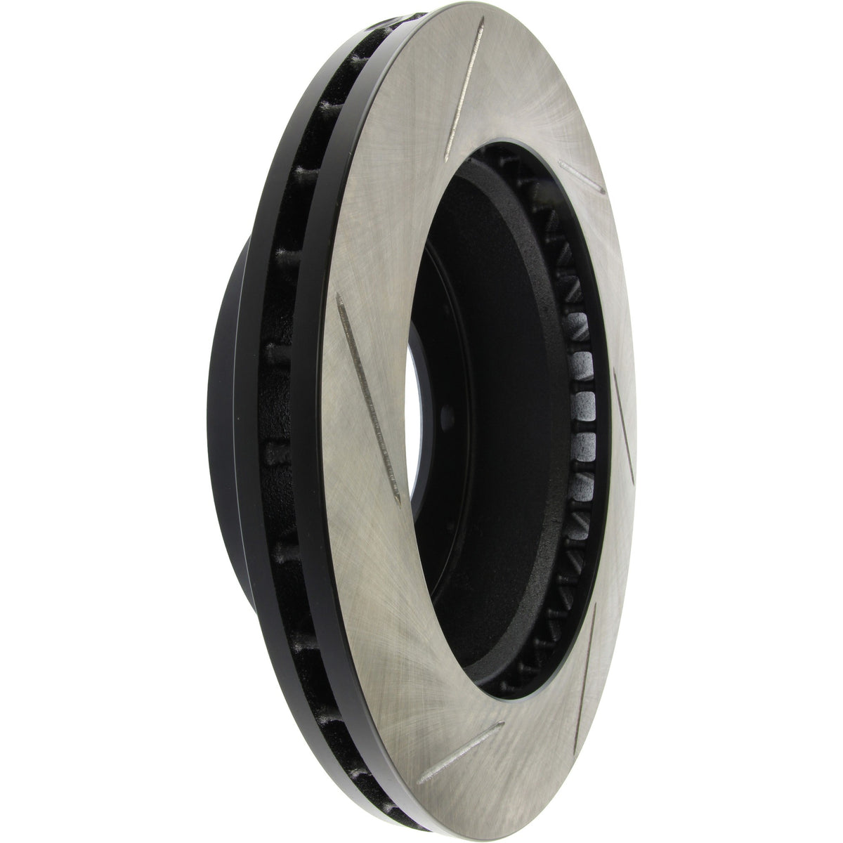 StopTech Sport Slotted Brake Rotor; Front And Rear Left