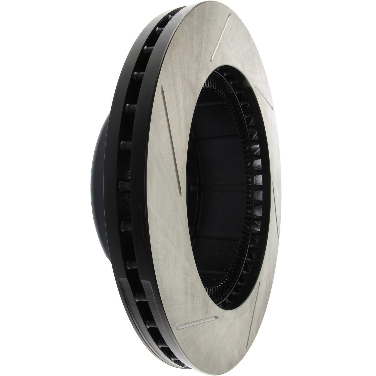 StopTech Sport Slotted Brake Rotor; Front And Rear Left