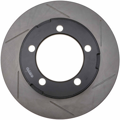 StopTech Sport Slotted Cryo Brake Rotor;Front And Rear Left