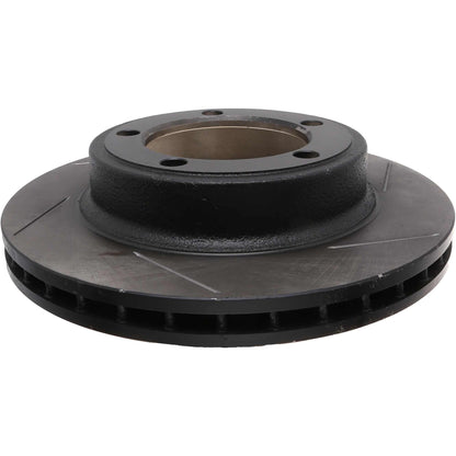 StopTech Sport Slotted Brake Rotor; Front And Rear Left